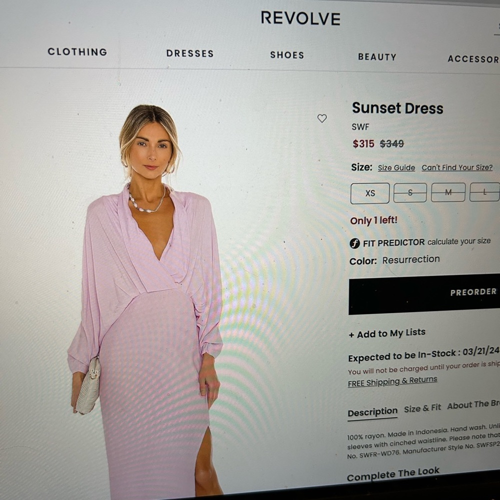 Revolve maxi - Picture 4 of 6
